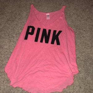 Pink tank top